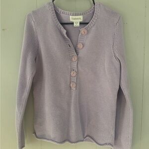 VINTAGE CHADWICKS Lilac Knit Sweater Size M